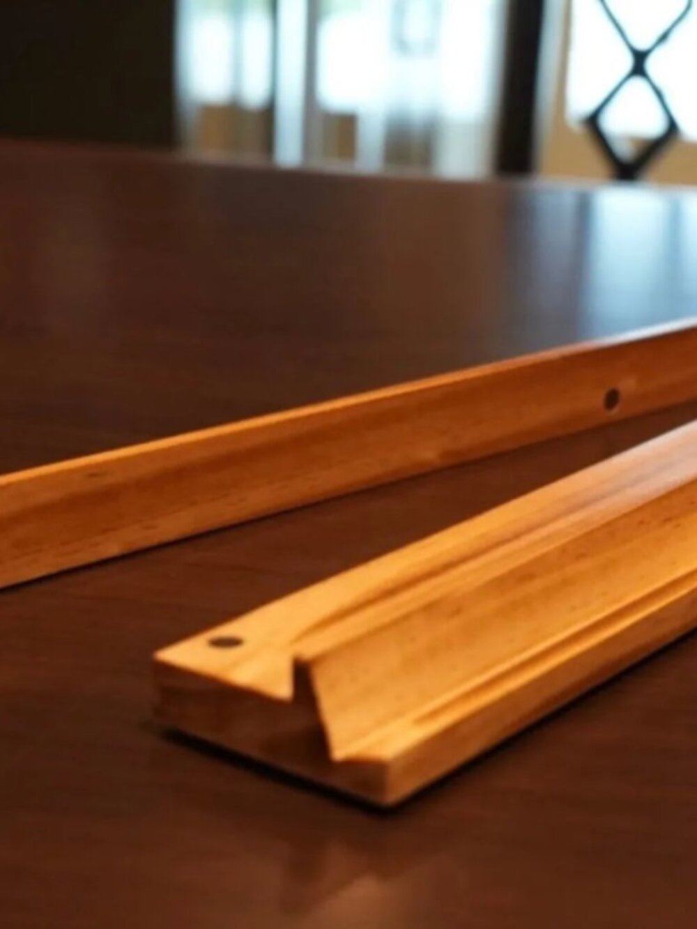 Wooden Mah Jongg Racks with Pushers – 19" (Set of 4) - Picture 3 of 5